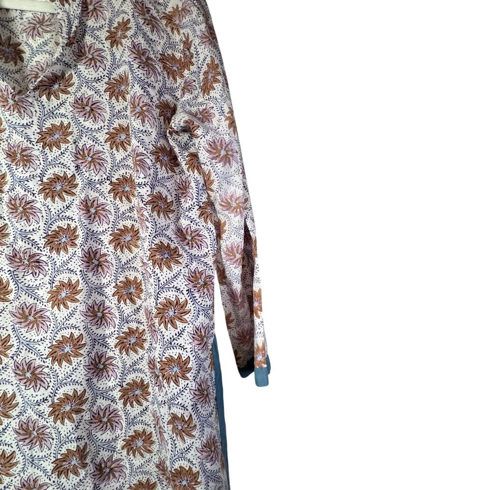 Roberta Roller Rabbit Block Print Tunic Dress Cov… - image 2